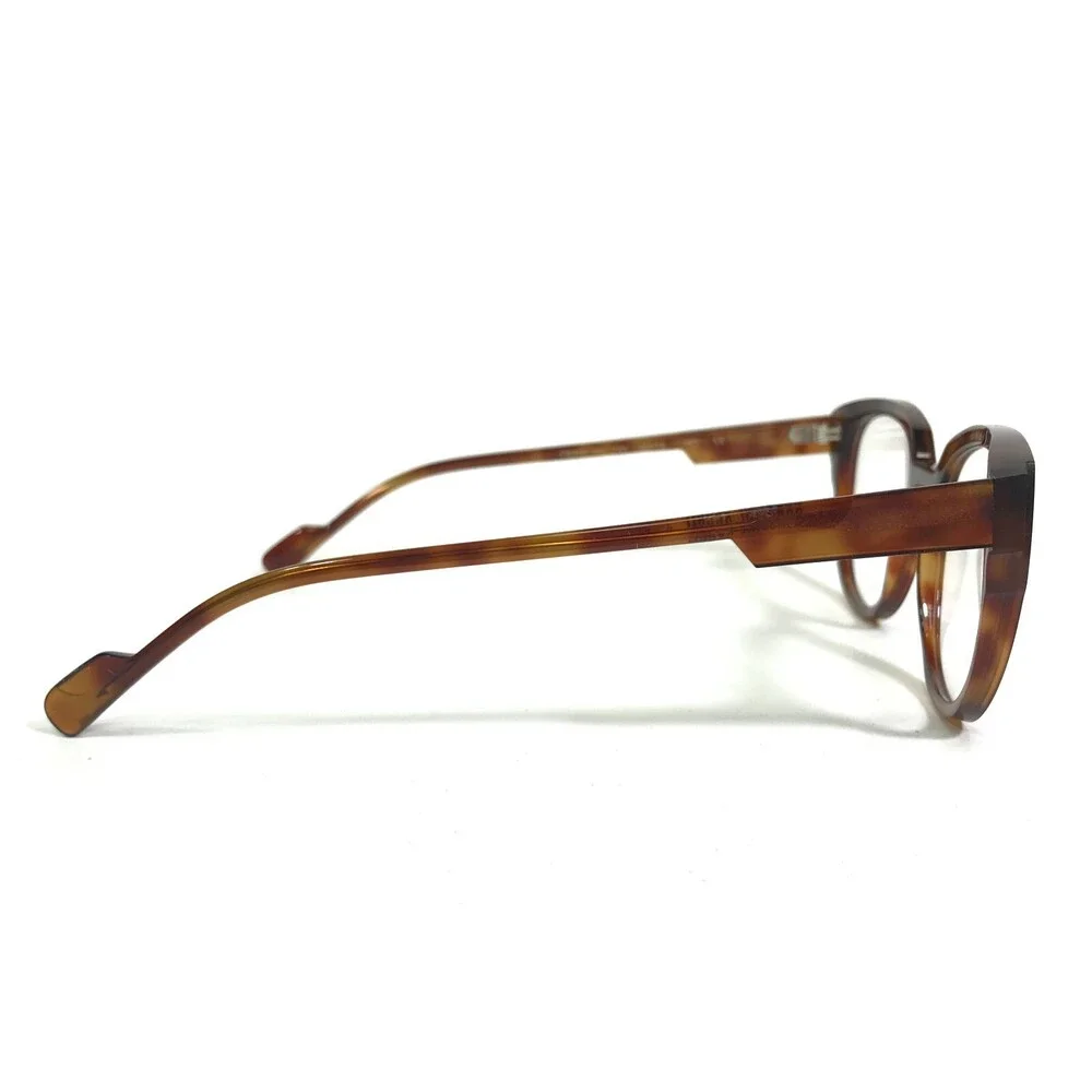 Caroline Abram Eyeglasses Frames FRANCINE 756 Brown Tortoise Cat Eye 48-19-140